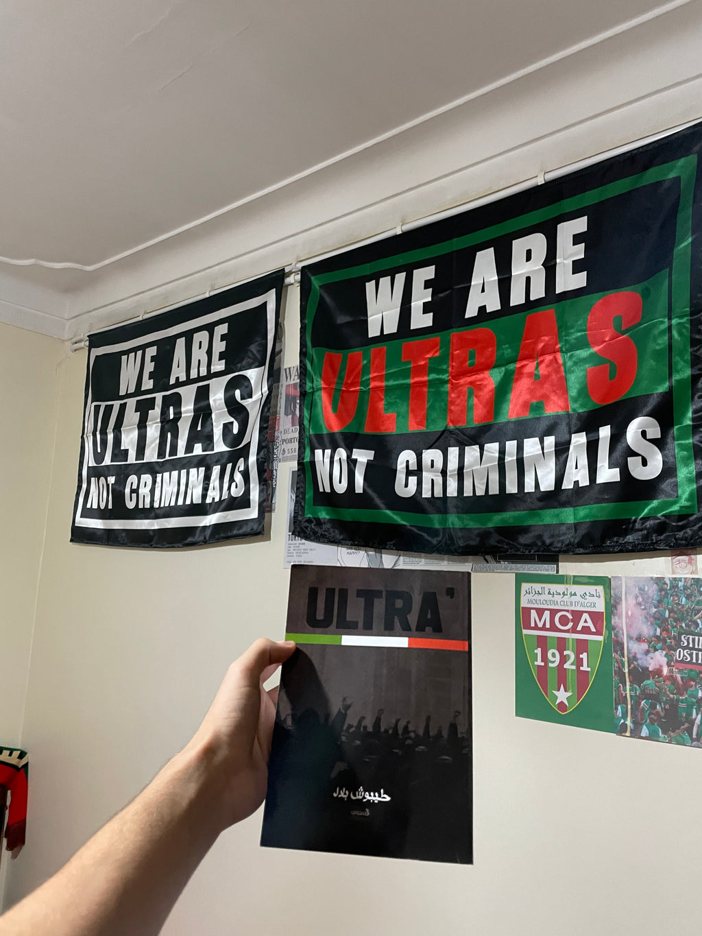 Banner we are ultras pour tous les clubs 🌹🍋