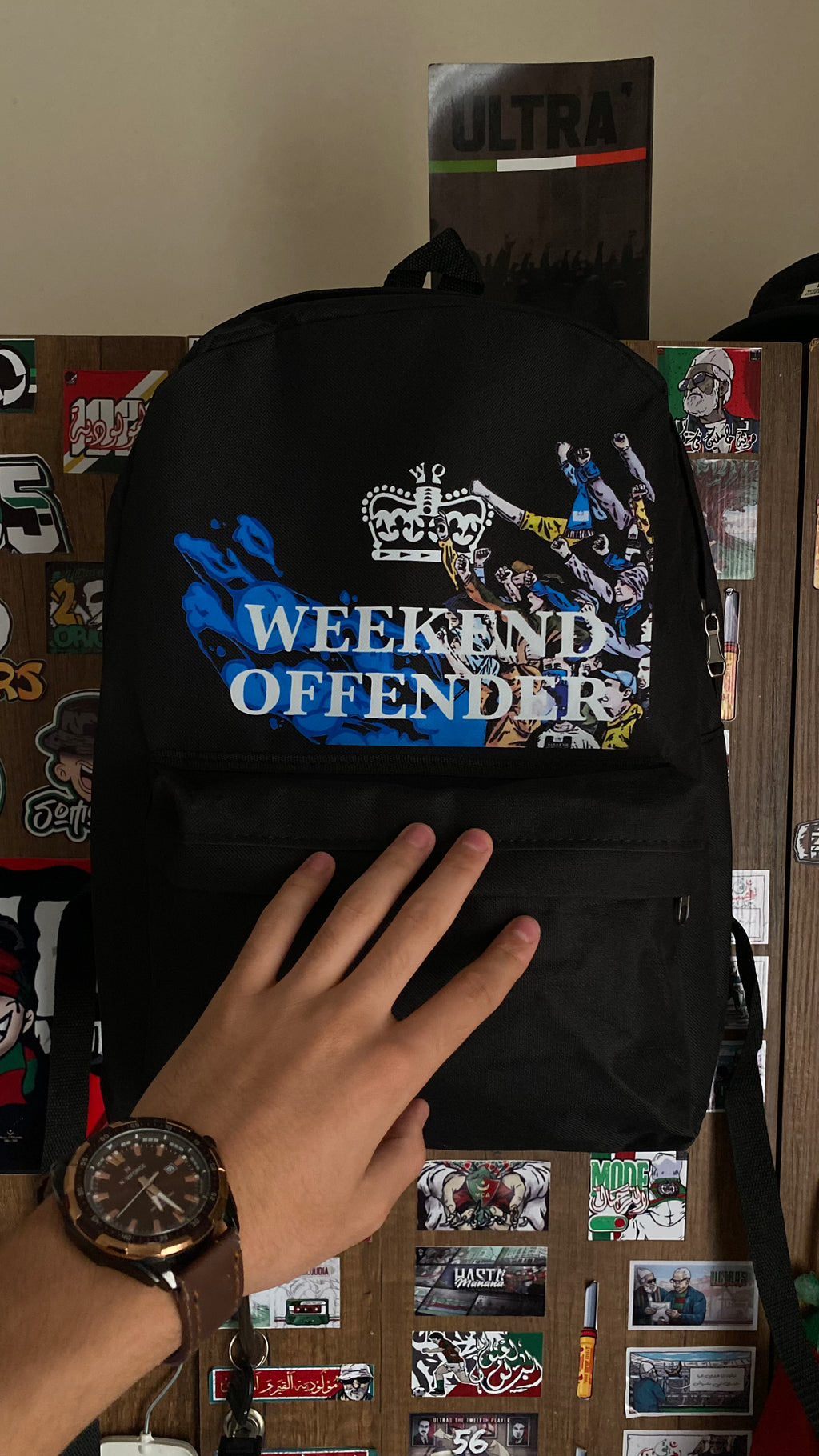 Sac à dos weekend offender bleu💦