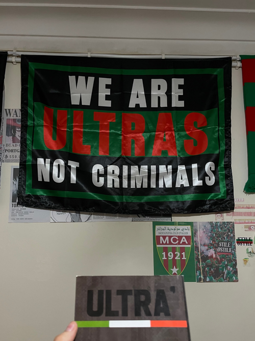 Banner we are ultras ( mca) 🇮🇹🌹